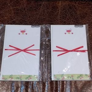 3 sets Christmas Punch Bowl Invitations